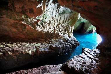 Rosh hanikra mağarasını İsrail