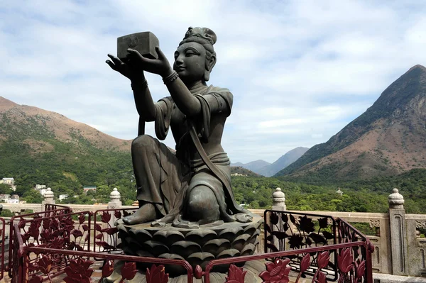 Bodhisattvas schenken Buddha — Stockfoto