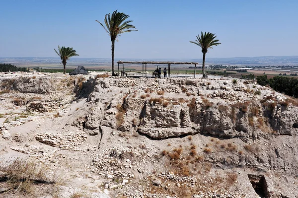 Tel MegiddoIsrael — Zdjęcie stockowe