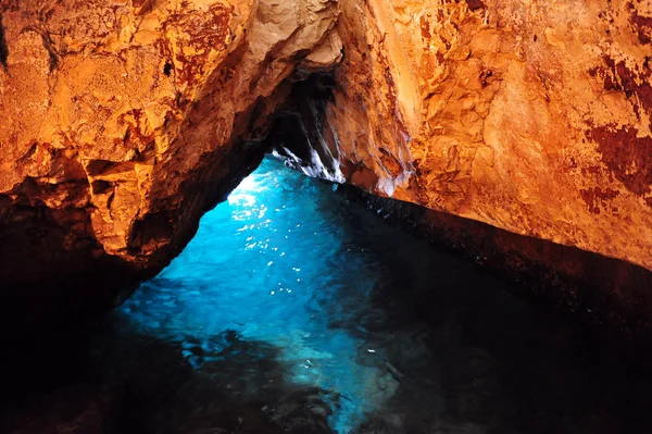 Rosh hanikra grottoes w Izraelu — Zdjęcie stockowe