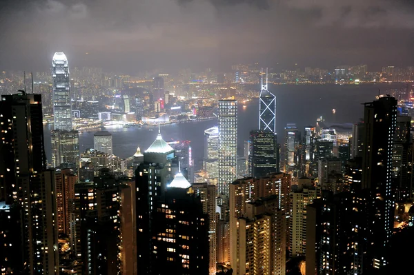 The cityscape of Hong Kong Royalty Free Stock Images