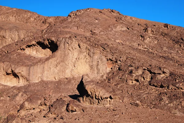 A paisagem da cratera Ramon Israel — Fotografia de Stock