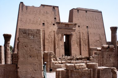 Edfu Temple in Egypt clipart