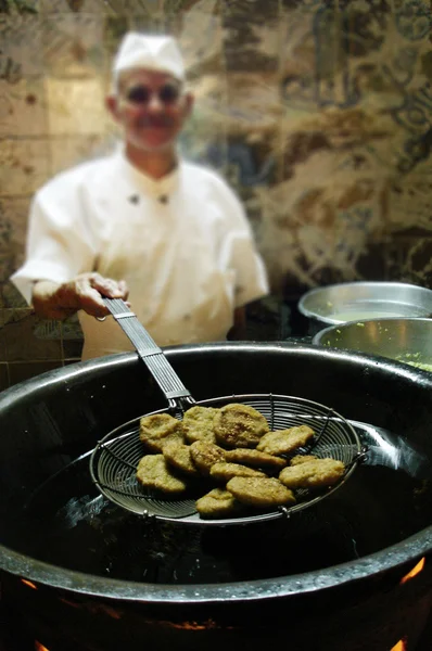 Kuchnia Orientalna falafel — Zdjęcie stockowe