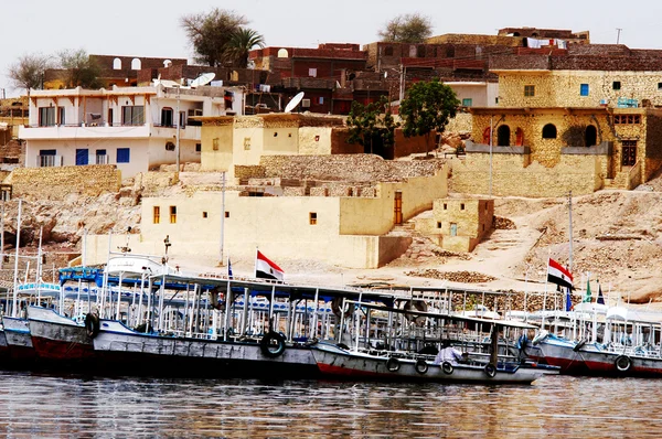 Nasser dammen i aswan, Egypten — Stockfoto