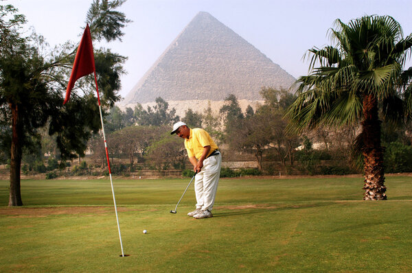The Great Pyramids in Giza