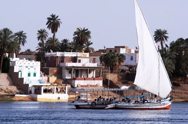 Вітрильник felucca — стокове фото