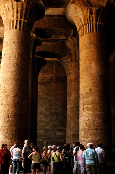 Templo de Edfu no Egito — Fotografia de Stock