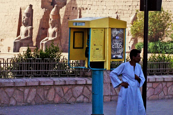 Ägyptisches Payphone-System — Stockfoto