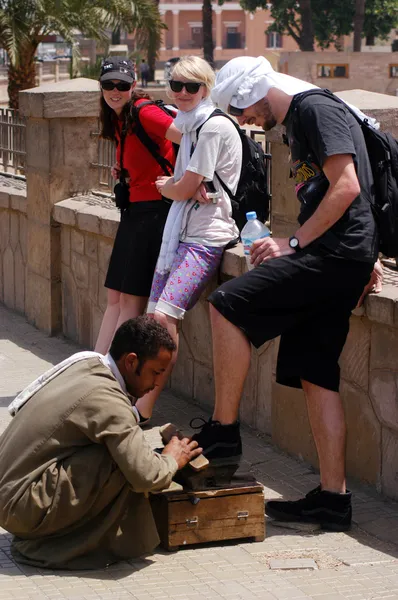 Shoeshiner — Stok fotoğraf