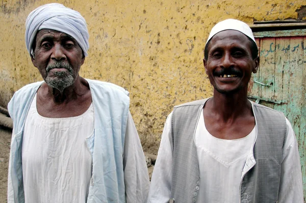 Egypt Travel Photos - Nubian village — Stock Photo, Image