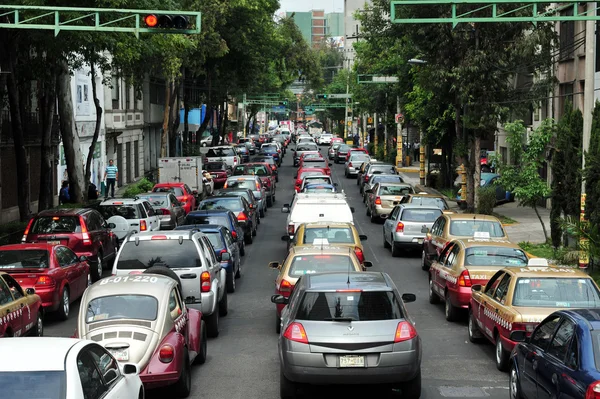 Congestão do tráfego — Fotografia de Stock