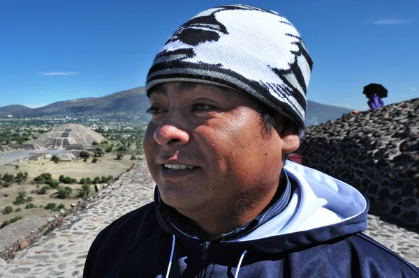 Pirámides de Teotihuacán — Foto de Stock