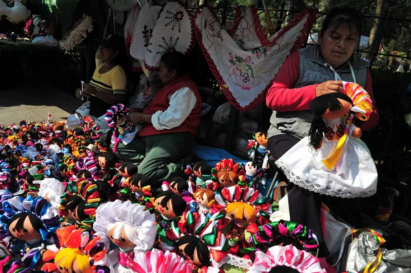 Mercado de San Angel na Cidade do México — Fotografia de Stock