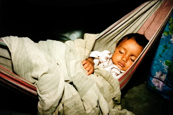 Recém-nascido indiano — Fotografia de Stock