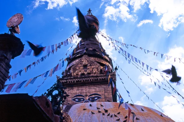 Boudhanath Stupa - Katmandú - Nepal —  Fotos de Stock