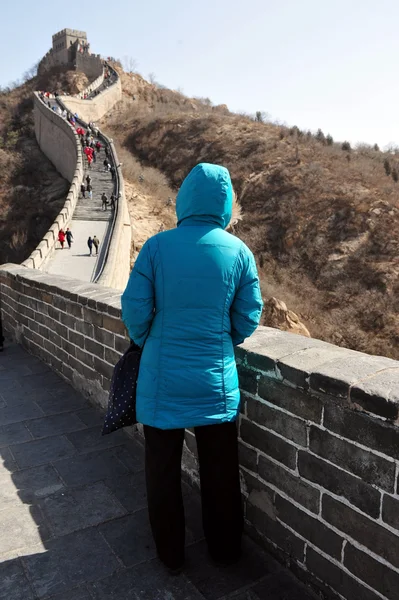 Pekin – Wielki Mur Chiński — Zdjęcie stockowe