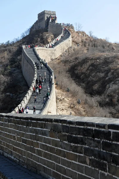 中国の北京万里の長城 — ストック写真