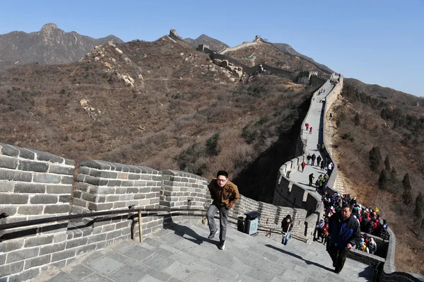 Pequim-Grande Muralha da China — Fotografia de Stock