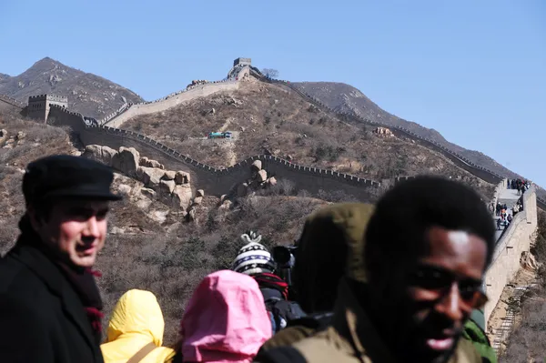 Pechino-Grande Muraglia Cinese — Foto Stock