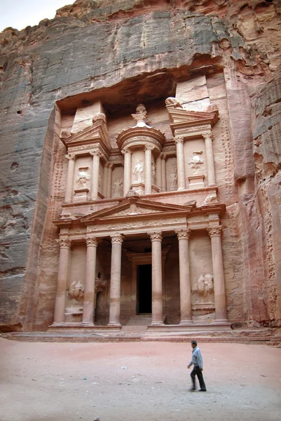 Petra in het Hasjemitisch Koninkrijk Jordanië — Stockfoto