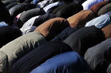 Muslim Pray clipart