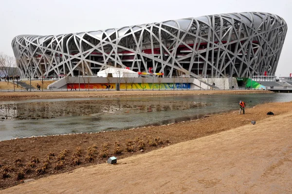 Nationale stadion van Peking — Stockfoto