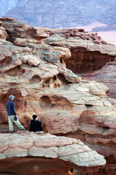 Wadi Rum в хашимітського Королівства Jordan — стокове фото