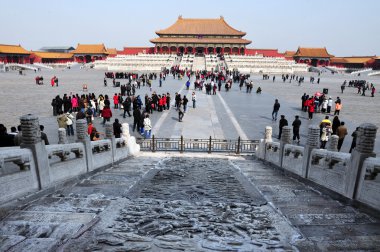 Pekin Çin 'in yasak şehri.