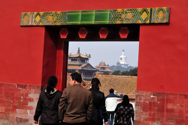 The Forbidden city in Beijing China — Stock Photo, Image