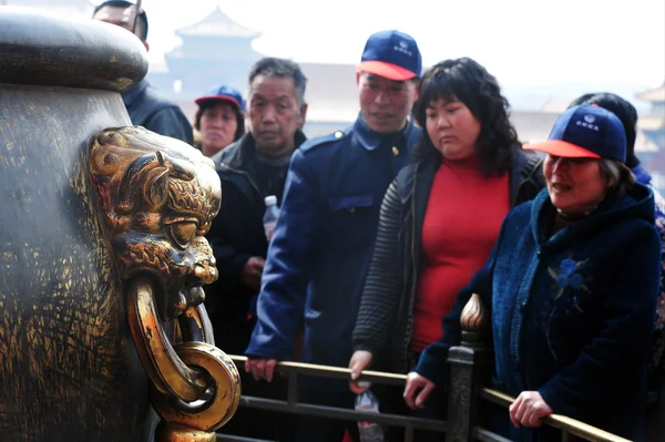 The Forbidden city in Beijing China — Stock Photo, Image