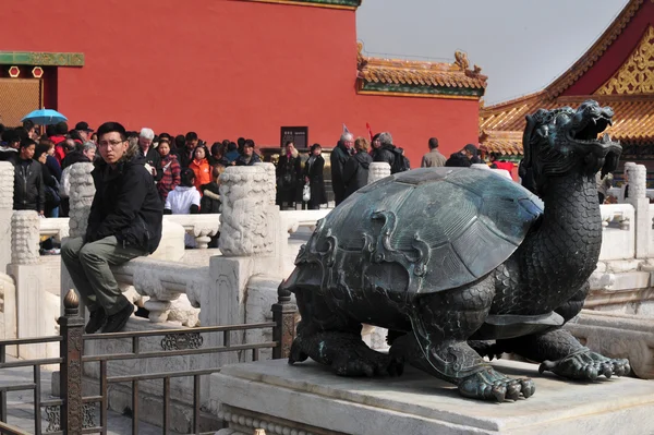 La ciudad prohibida en beijing china — Foto de Stock