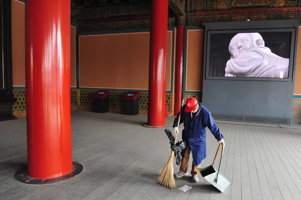 Den förbjudna staden i Peking Kina — Stockfoto