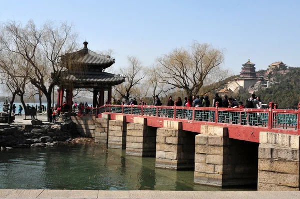 O Palácio de Verão em Pequim China — Fotografia de Stock