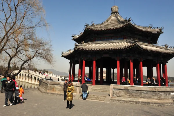 El Palacio de Verano en Beijing China — Foto de Stock