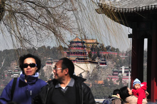 O Palácio de Verão em Pequim China — Fotografia de Stock