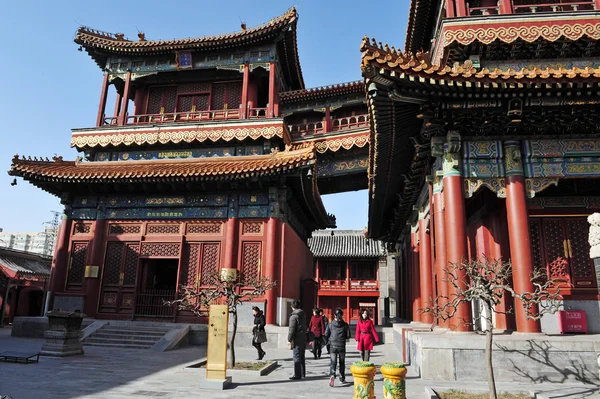 The Lama Temple in Beijing China — Stock Photo, Image