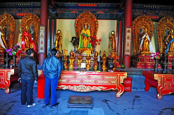 Lama temple v Pekingu v Číně — Stock fotografie