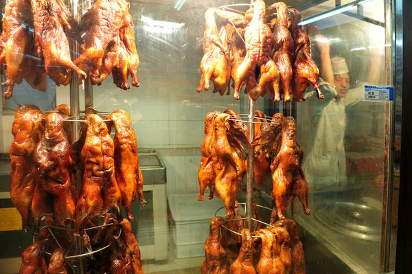 Китайская еда - Пекинская жареная утка — стоковое фото