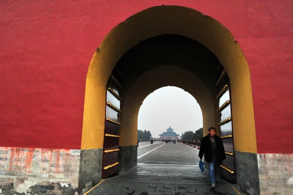 Chrám nebes v Pekingu v Číně — Stock fotografie