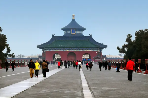 Templo do Céu em Pequim China — Fotografia de Stock