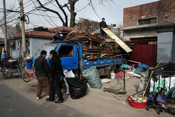 Hutong i Peking — Stockfoto