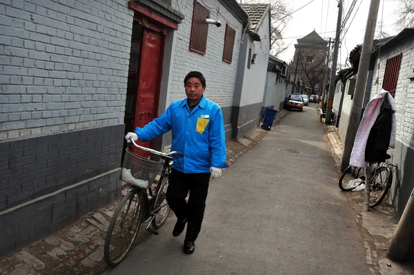 Biciclette in Cina — Foto Stock