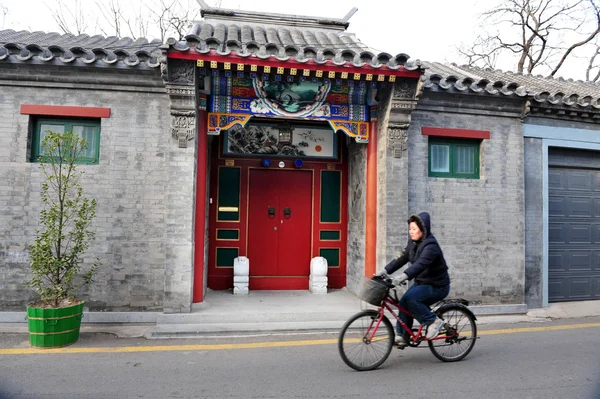 Fietsen in china — Stockfoto