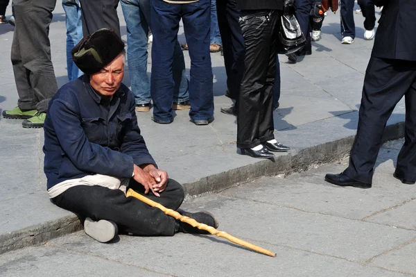 La pobreza en China — Foto de Stock