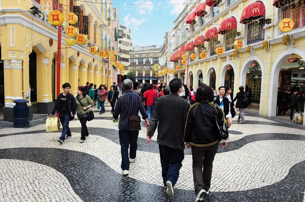 Centro Histórico de Macau — Fotografia de Stock