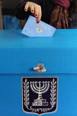 Israels Parliamentary Elections Day clipart