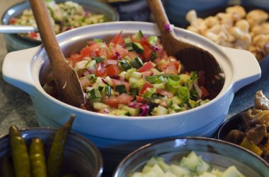 Klasik İsrail salata