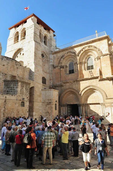 Igreja do Santo Sepulcro em Jerusalém Israel — Fotografia de Stock