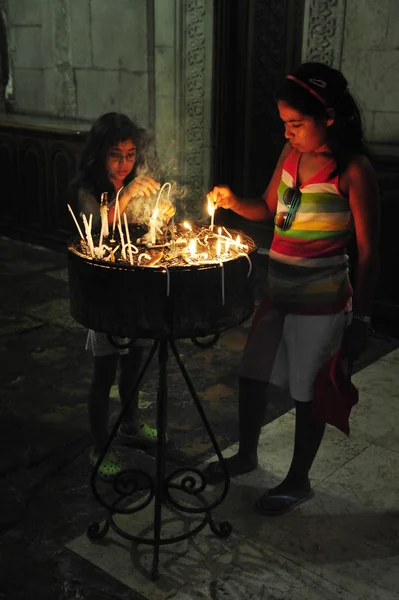 Iglesia del Santo Sepulcro en Jerusalén Israel — Foto de Stock